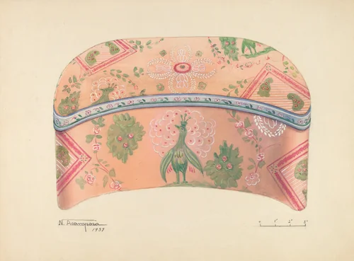 Bandbox by Nicholas Acampora, index of american design, 1937