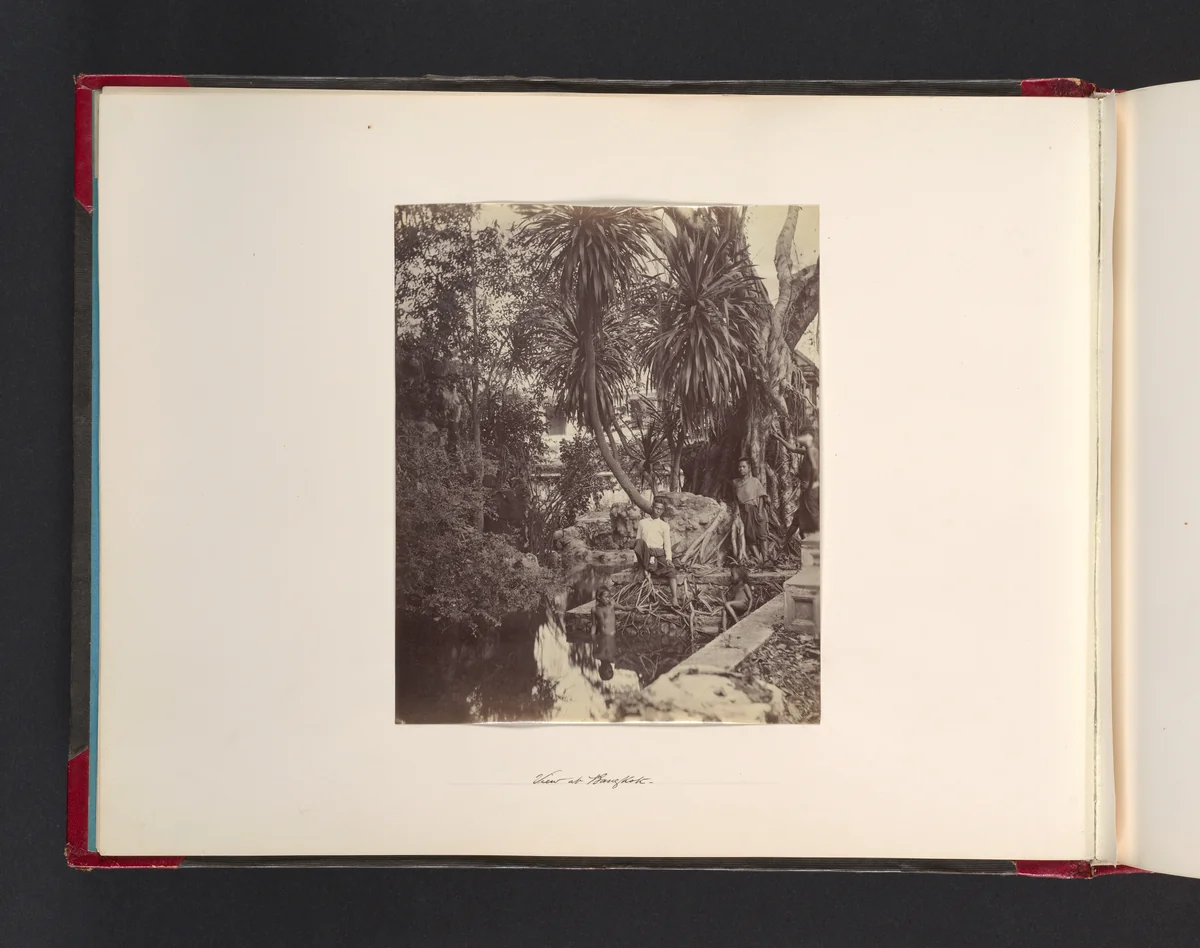 View at Bangkok by John Thomson, photograph, 1865