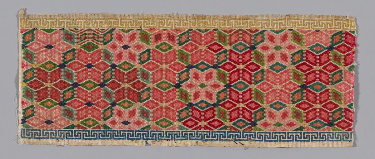 Panel by Han-Chinese, textile, 1875-1900