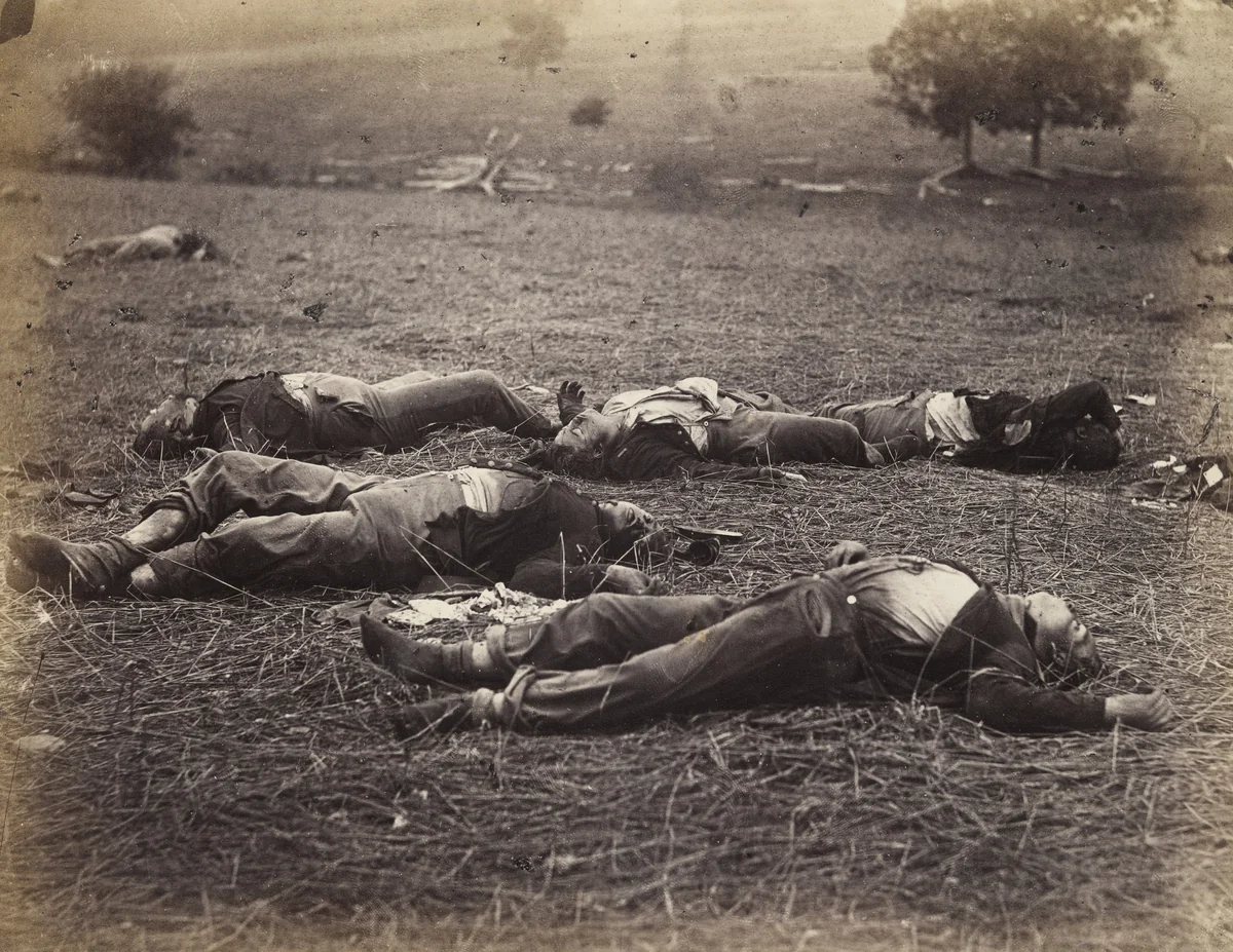 Field Where General Reynolds Fell, Gettysburg. by Alexander Gardner, Timothy O'Sullivan, photograph, 1863