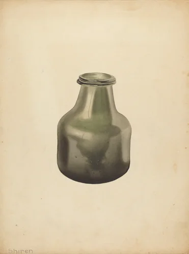 Jar by Alvin Shiren, index of american design, 1940