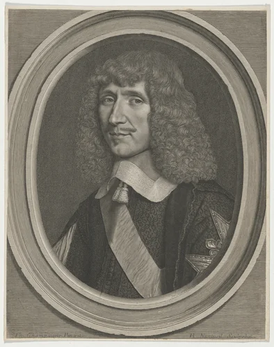 Henri Du Plessis by Robert Nanteuil
Philippe de Champaigne, print, 1623-1678