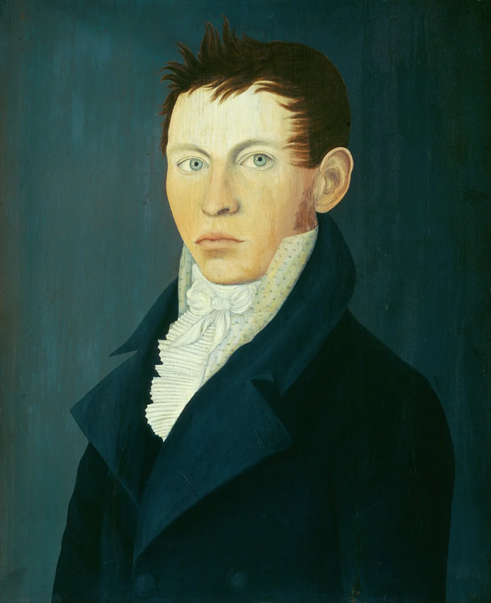 Possibly Harlan Page by American 19th Century, painting, 1815