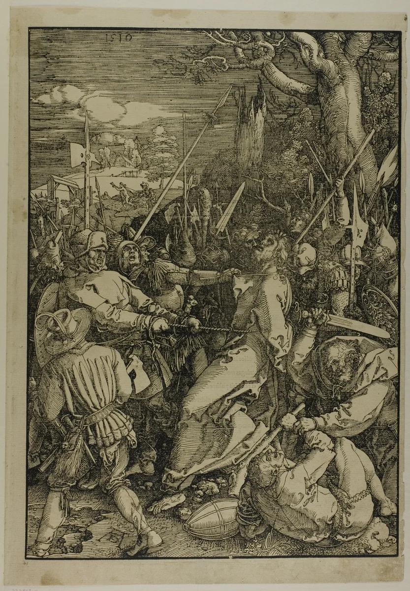 The Betrayal of Christ, from The Large Passion by Albrecht Dürer, print, 1510