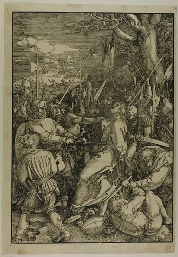 The Betrayal of Christ, from The Large Passion by Albrecht Dürer, print, 1510