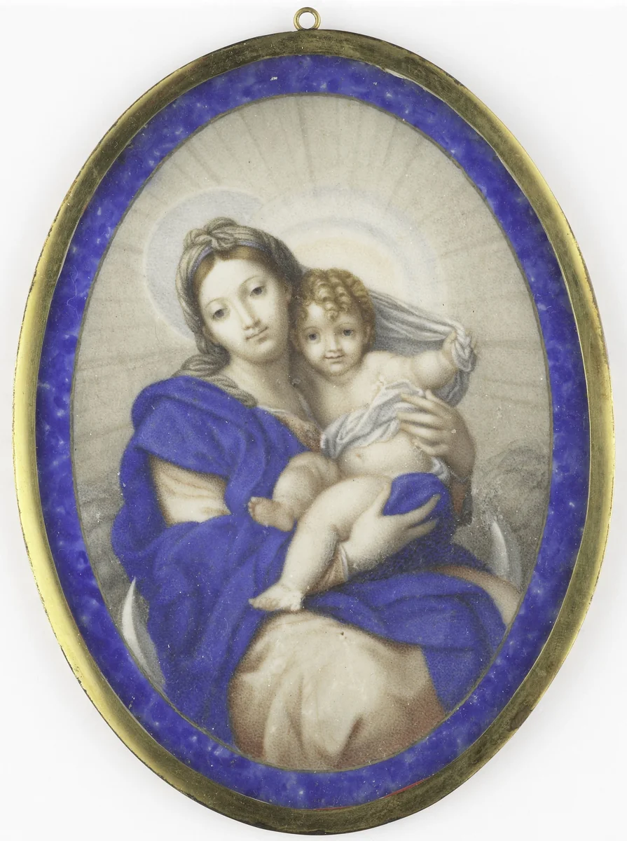 Madonna op de maansikkel by Felice Ramelli, painting, 1676-1741