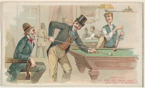 A Natural Mistake, from the Snapshots from "Puck" series (N128) issued by Duke Sons & Co. to promote Honest Long Cut Tobacco by W. Duke, Sons & Co., print, 1888