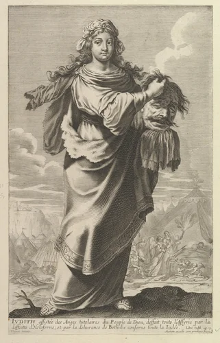 Judith by Gilles Rousselet, print, 1647
