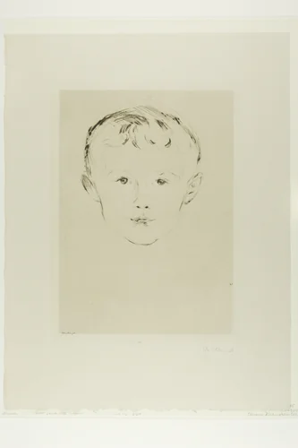 Theodor Linde by Edvard Munch, print, 1902