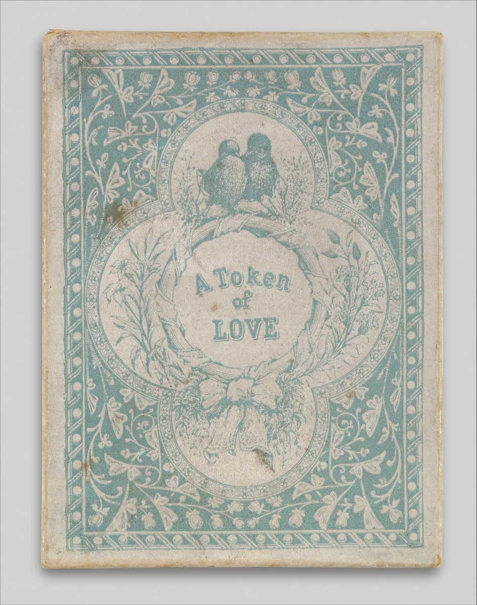 Boxed Valentine's Day Card by anonymous, other, 1850-1899