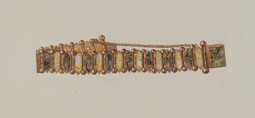 Bracelet by Gordena Jackson, index of american design, 1936