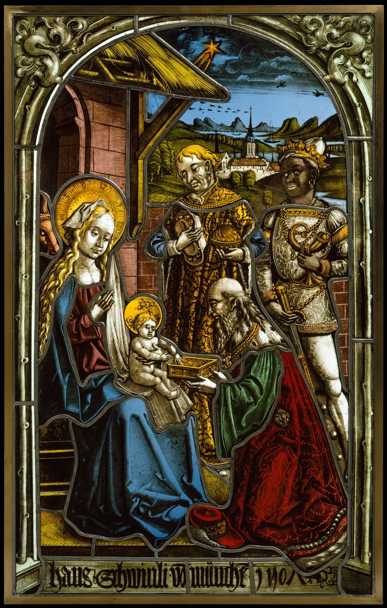 Adoration of the Magi by Peter Hemmel von Andlau, other, 1507