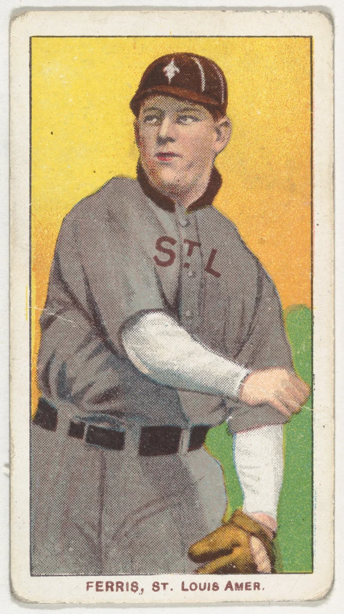 Ferris, St. Louis, American League, from the White Border series (T206) for the American Tobacco Company by American Tobacco Company, print, 1909-1911
