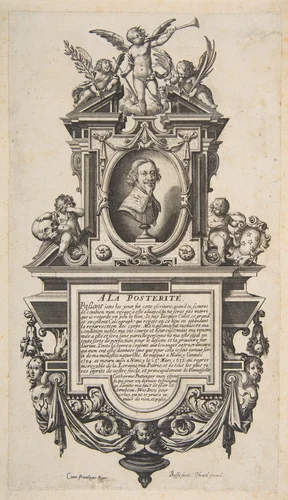 Portrait of Jacques Callot by Abraham Bosse, print, 1631-1641
