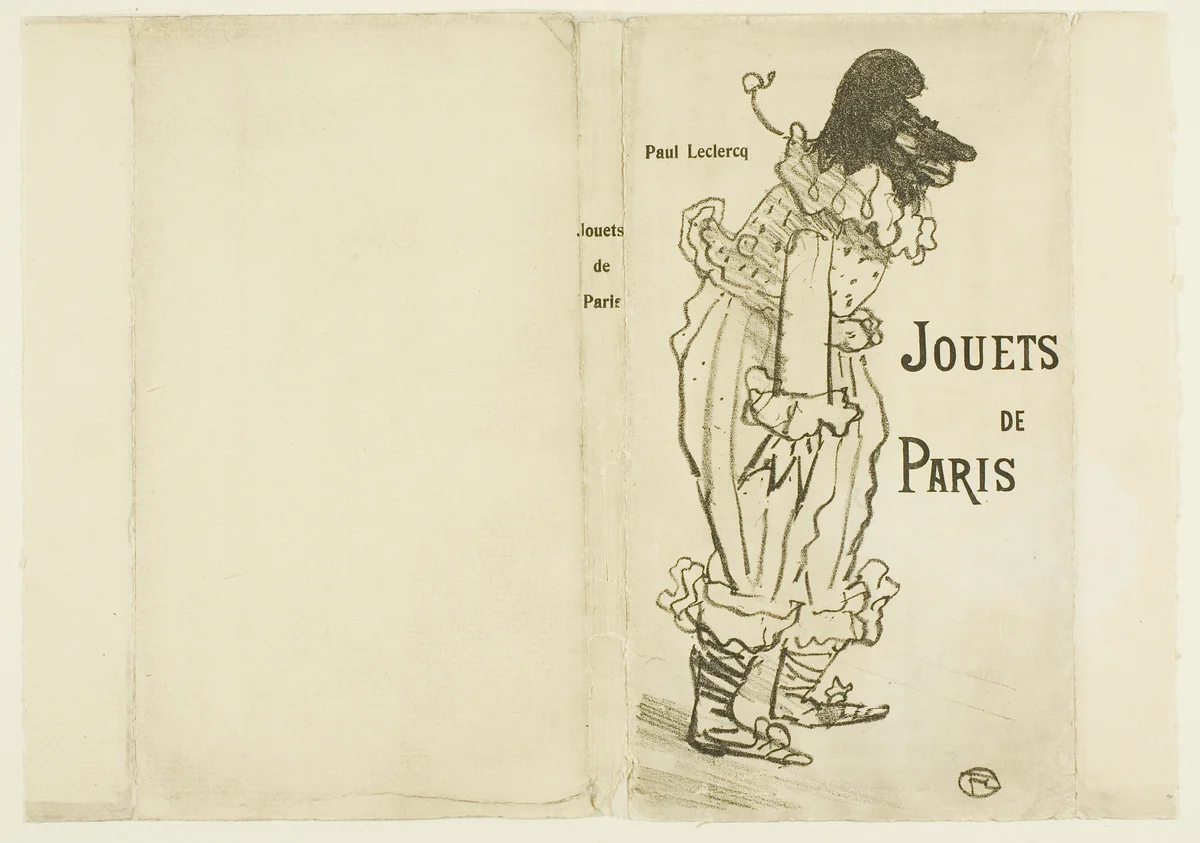 Cover for Jouets de Paris by Henri de Toulouse-Lautrec, print, 1900