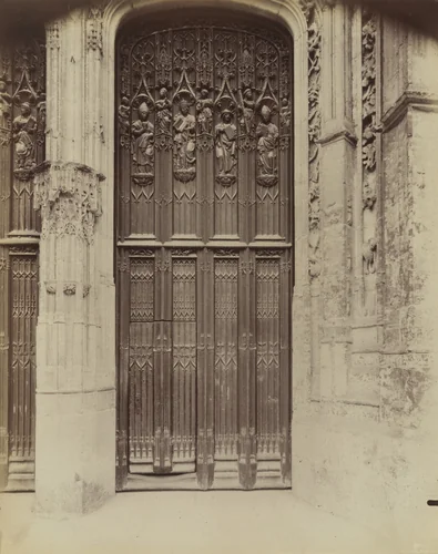 Beauvais, Porte Cathédrale by Eugène Atget, photograph, 1904