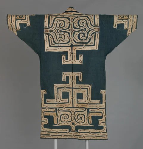 Robe by Ainu, textile, 1800-1899
