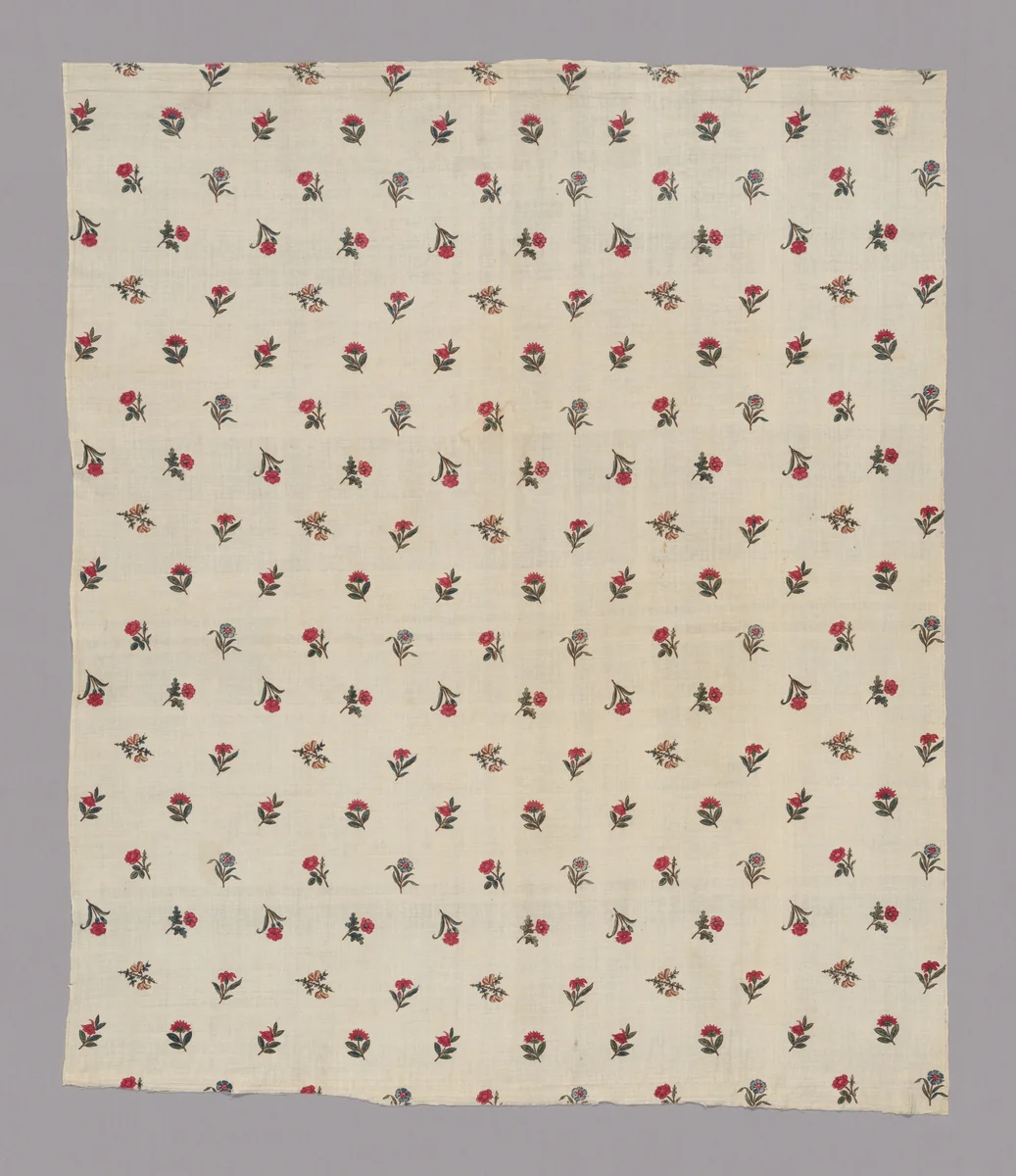 Length of Dress Fabric by Christophe Philippe Oberkampf, textile, 1775-1795
