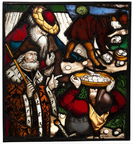 Gathering Manna by Friedrich Brunner, other, 1497-1499