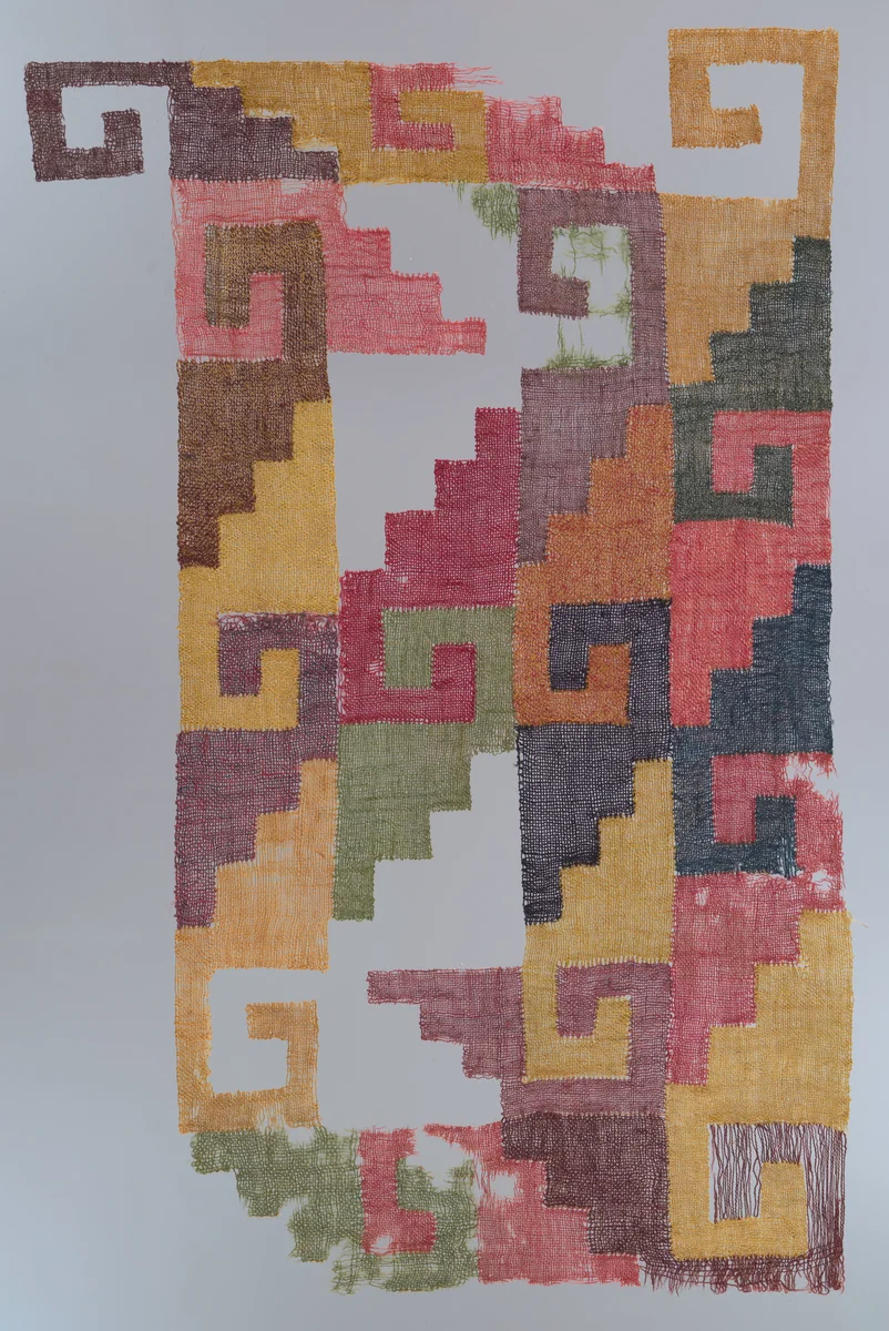 Panel Fragment by Nazca, textile, 200-500