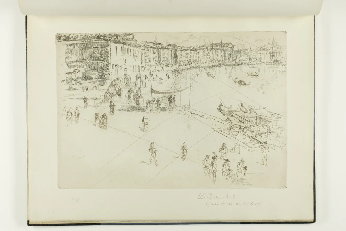 Riva, No. 2 by James McNeill Whistler, print, 1879-1880