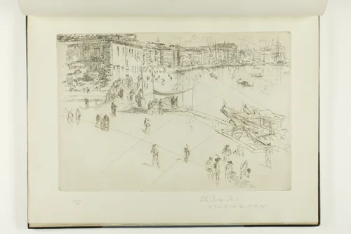 Riva, No. 2 by James McNeill Whistler, print, 1879-1880