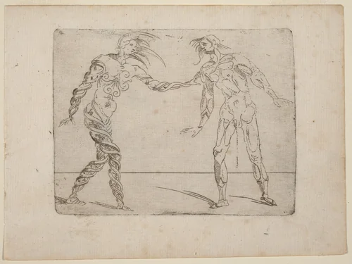 From "Bizzarie di varie Figure" by Giovanni Battista Bracelli, print, 1624