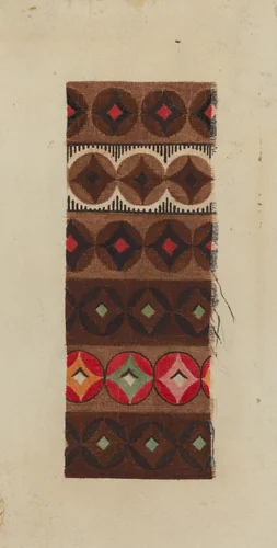 Printed Textile by Eleanor Rogers, index of american design, 1938