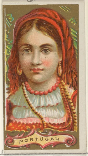 Portugal, from the Types of All Nations series (N24) for Allen & Ginter Cigarettes by Allen & Ginter, print, 1889