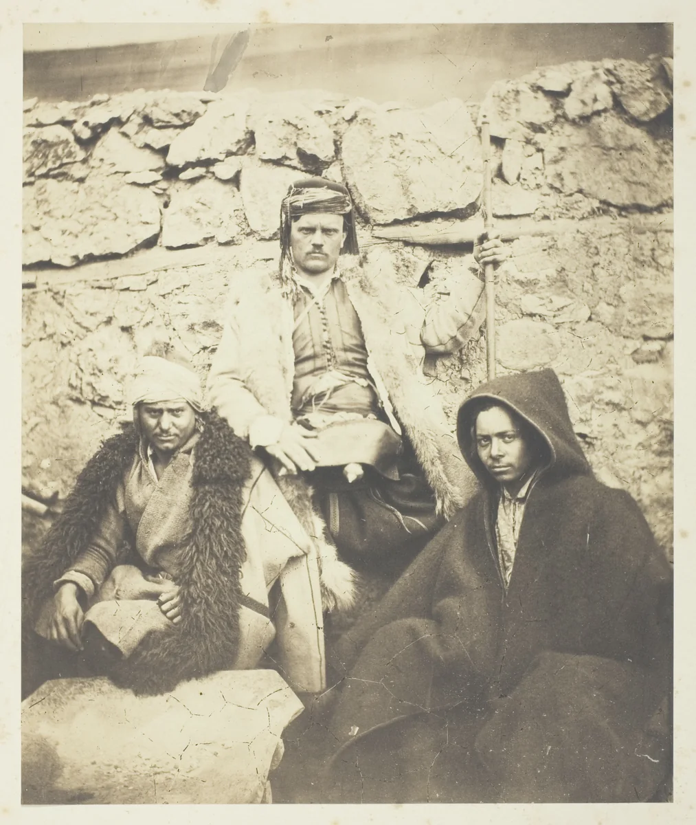 Group of Croat Chiefs by Roger Fenton, photograph, 1855