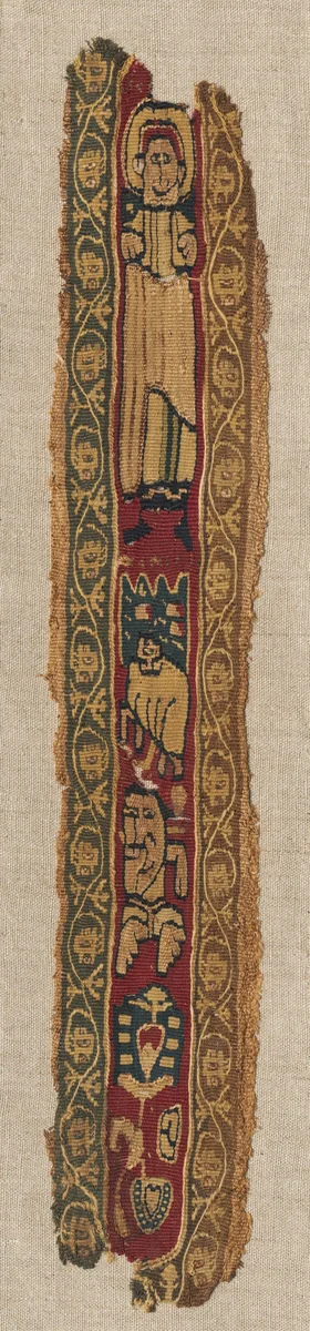 Fragment of a Clavus by Unknown, textile, 780-820