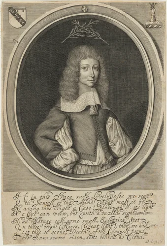John Goodhand Holt by David Loggan, print, 1660