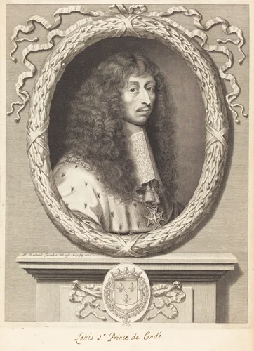 Louis II, Prince de Conde by Robert Nanteuil, print, 1662