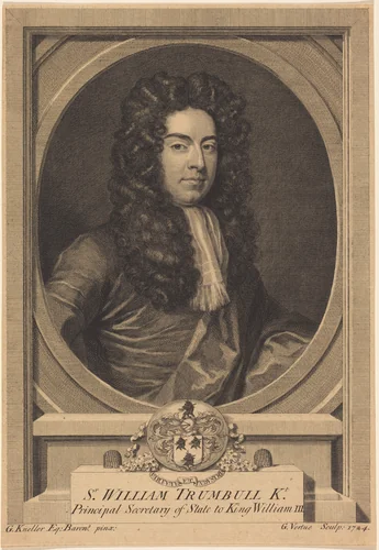 William Trumbull by George Vertue
Sir Godfrey Kneller, print, 1724