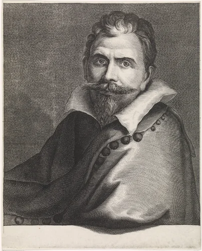Portret van Paulus Willemsz. van Vianen by Abraham Lutma, print, 1650