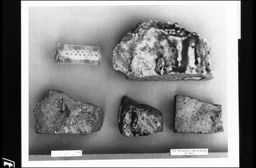 Fragment by Stiegel's Manheim Factory, artwork, 1763-1774