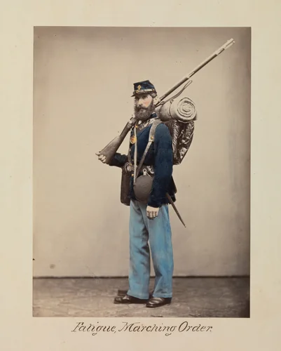 Fatigue, Marching Order by Oliver Willard, photograph, 1866