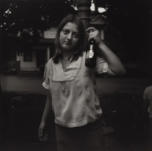 Oslin's Graduation Party, Martins Creek, Pennsylvania by Larry Fink, photograph, 1977