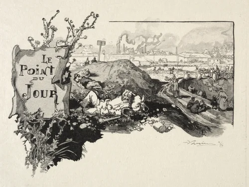 Le Point du Jour by Auguste Louis Lepère, print, 1890