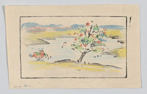 Nabby's Point by Arthur Wesley Dow, artwork, 1913