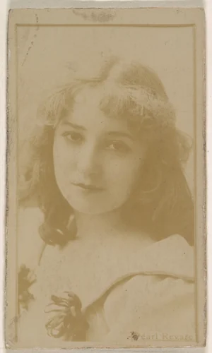 Pearl Revare, from the Actresses series (N245) issued by Kinney Brothers to promote Sweet Caporal Cigarettes by Kinney Brothers Tobacco Company, photograph, 1890