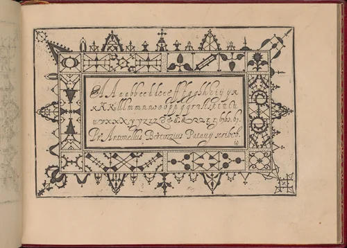 Ghirlanda: Di sei vaghi fiori scielti da piu famosi Giardini d'Italia, page 18 (recto) by Pietro Paulo Tozzi, book, 1604