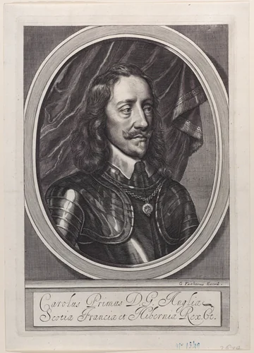 King Charles I by William Faithorne, print, 1653-1663