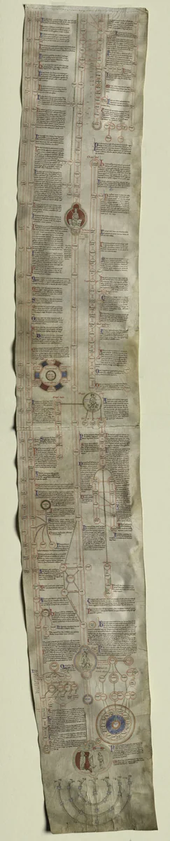 Peter of Poitiers's "Compendium Historiae in Genealogia Christi" by Unknown, manuscript, 1215-1225