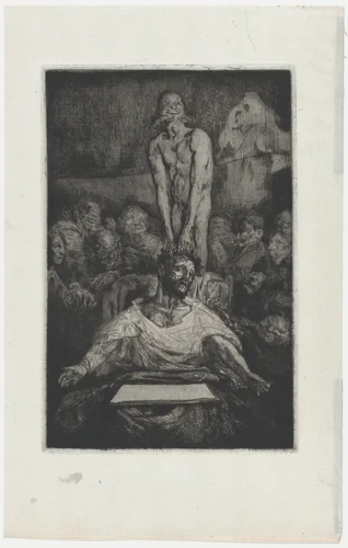 Diablerie by François Nicolas Chifflart, print, 1871-1881