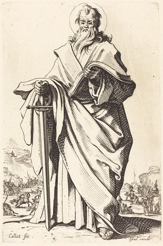 Saint Paul by Jacques Callot, print, 1631