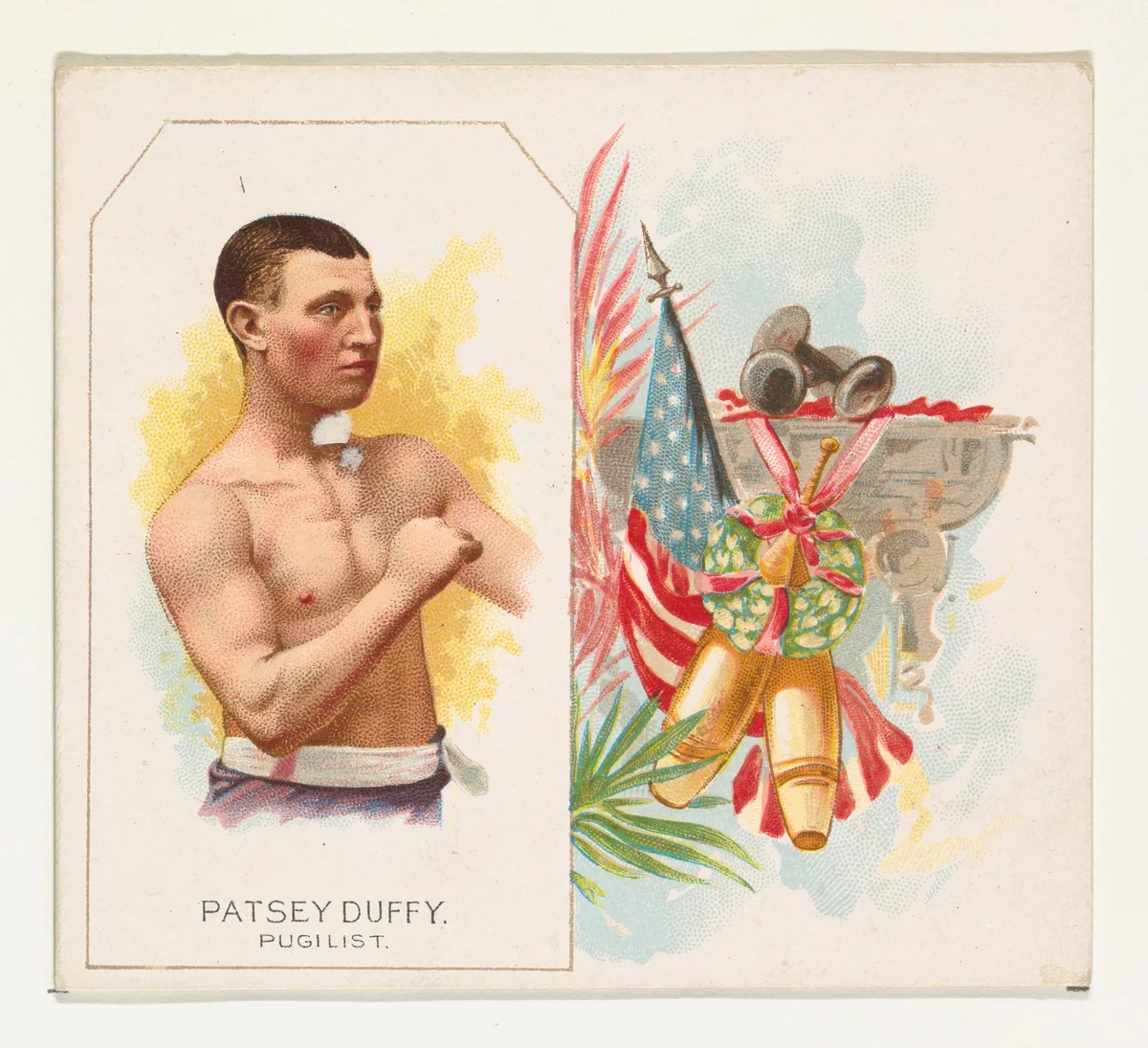 Patsey Duffy, Pugilist, from World's Champions, Second Series (N43) for Allen & Ginter Cigarettes by Allen & Ginter, print, 1888
