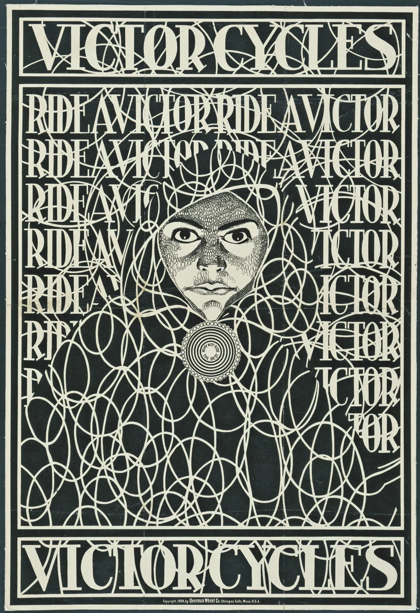 Victor Cycles by Unknown Artist, design, 1898