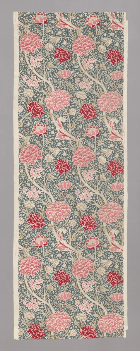 Cray by William Morris, textile, 1884