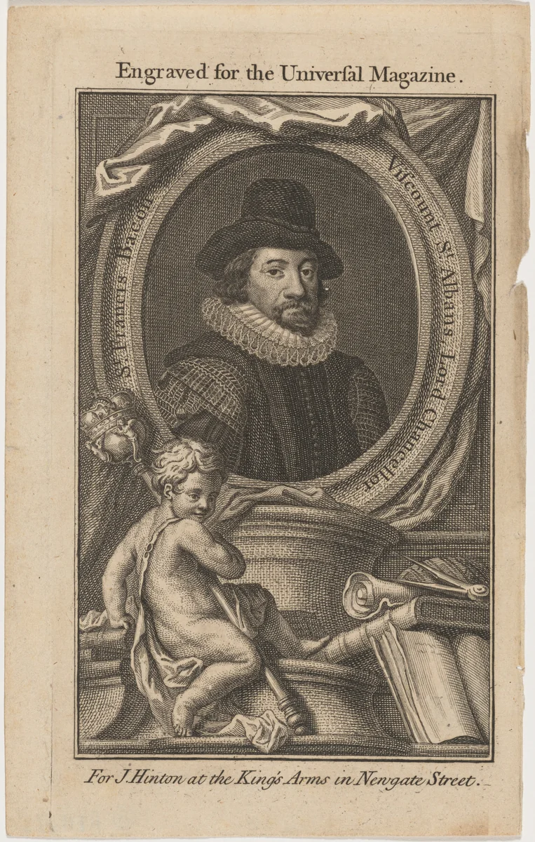 Sir Francis Bacon by Unknown 19th Century, print, 1800-1899